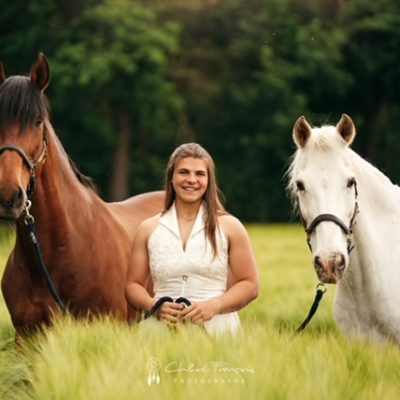 Pauline artiste équestre